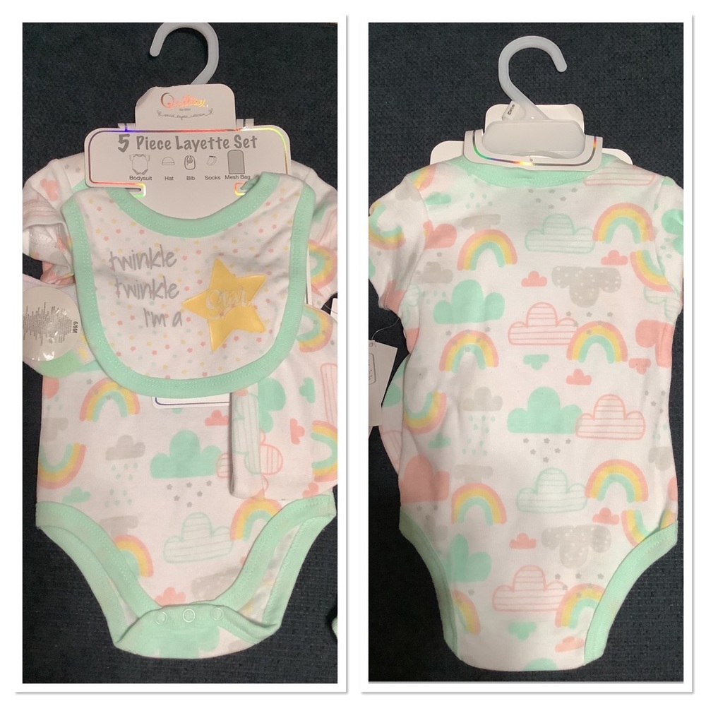 Quiltex | 5 Pieces Baby Gift Set